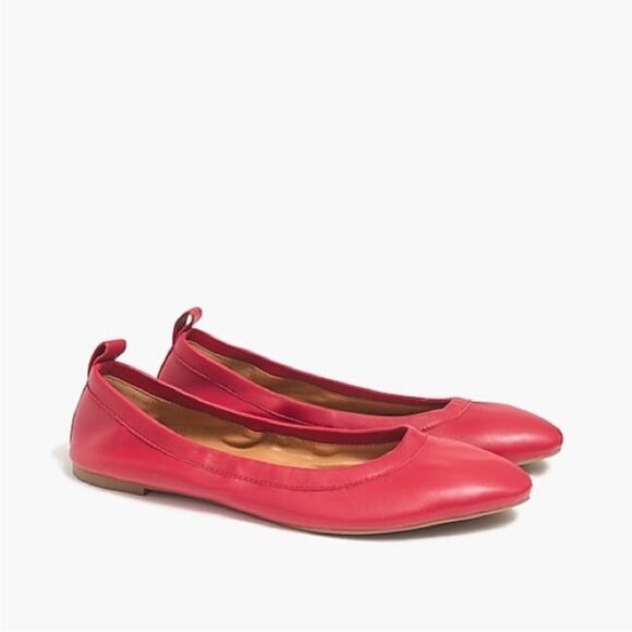 J. Crew Lizzy Red, Ballet Flats. - Picture 7 of 7